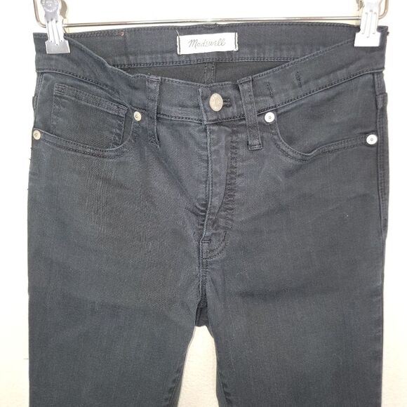 Madewell 9" Mid-Rise Skinny Jeans in Lunar Wash Size 27 - Picture 3 of 7